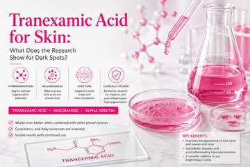 Tranexamic Acid for Skin: What Does the Research Show for Dark Spots?