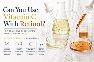 Can You Use Vitamin C With Retinol? What the Research Actually Says