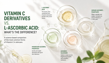 Vitamin C Derivatives vs. L-Ascorbic Acid: What's the Difference?