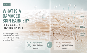 What Is a Damaged Skin Barrier? Signs, Causes & How to Support It