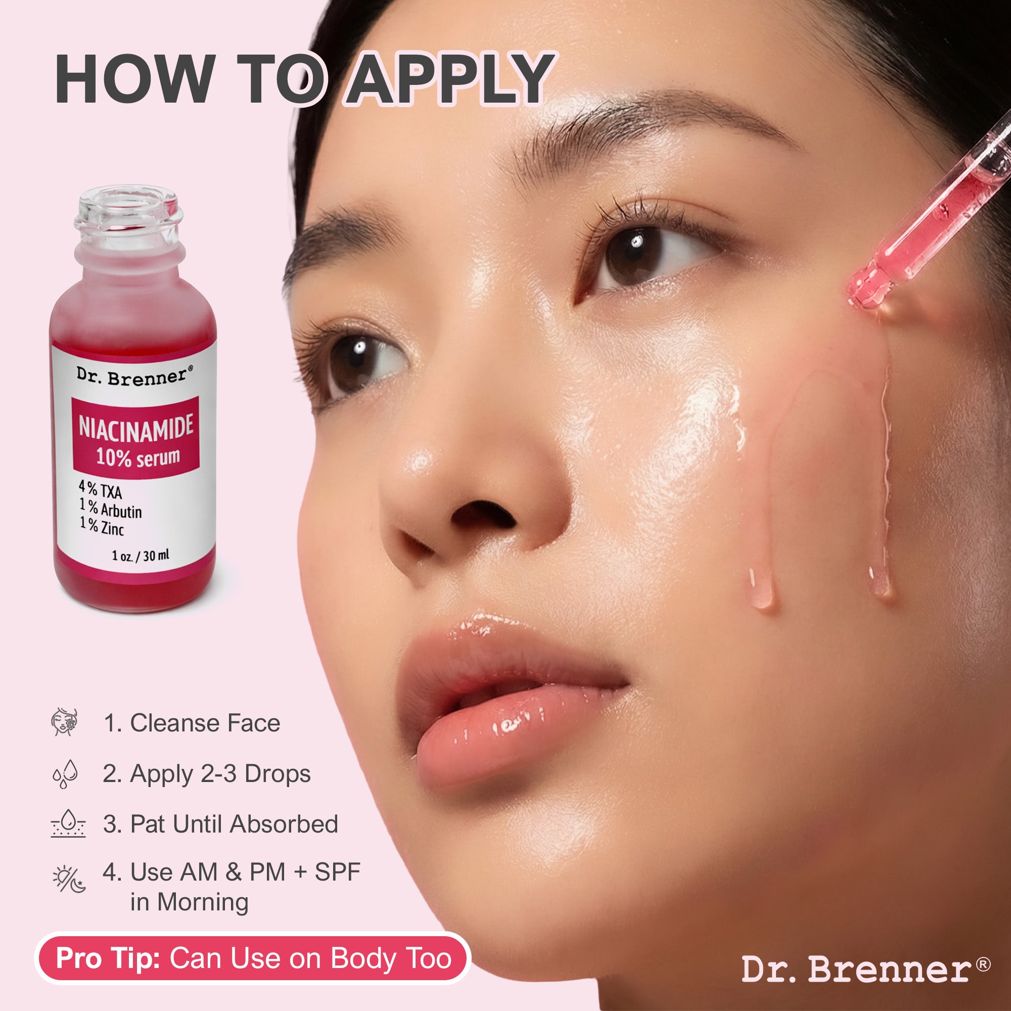 Niacinamide + TXA Serum – Dr. Brenner Labs