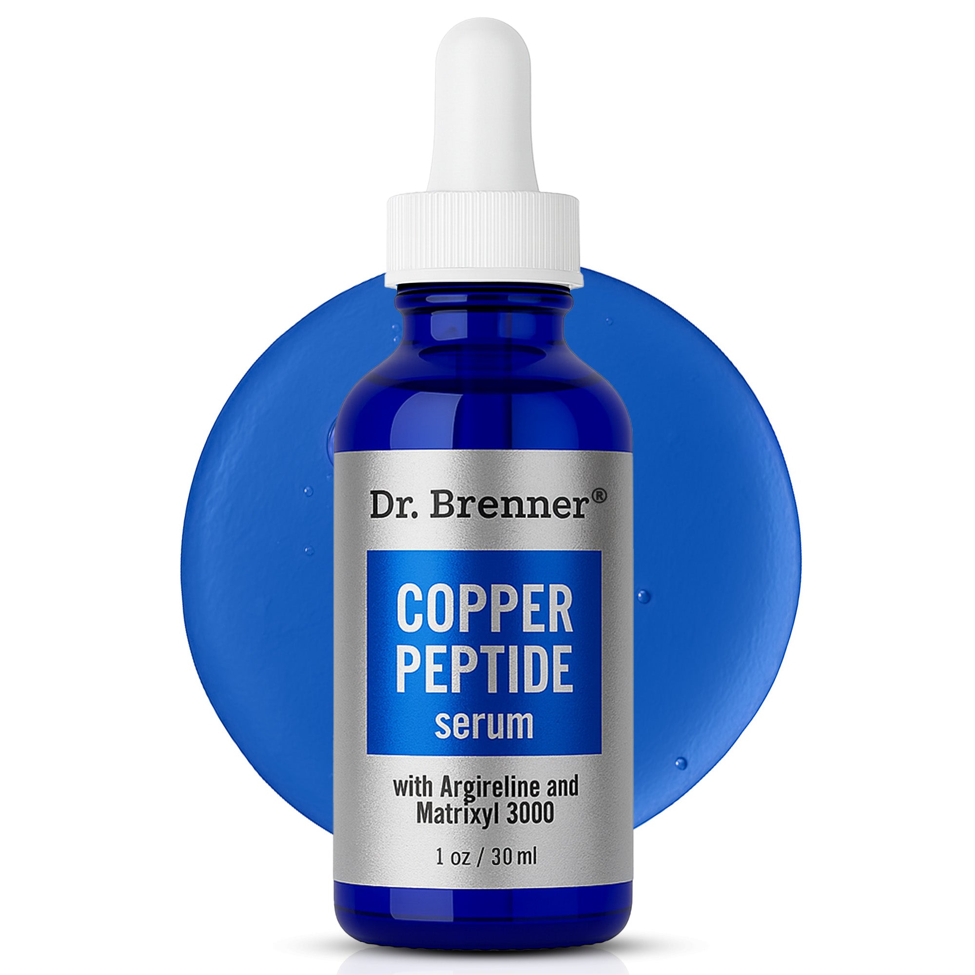 Copper Peptide Serum with 1% GHK-Cu peptide, Argireline and Matrixyl 3 – Dr. Brenner Labs