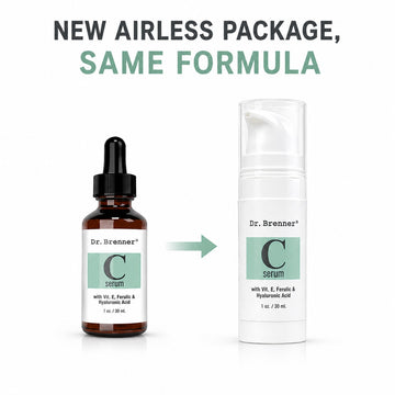 Vitamin C Serum with Ferulic Acid, Vitamin E and Hyaluronic Acid